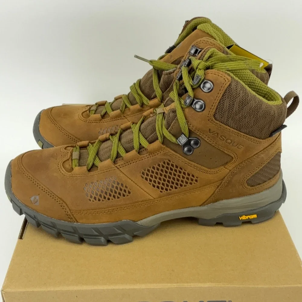 Vasque Talus AT UltraDry 7368 Mens Hiking Boots Dark Earth Avocado 13 M NIB